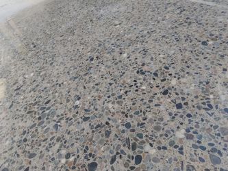 Polish concrete