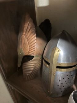 Roman helmets