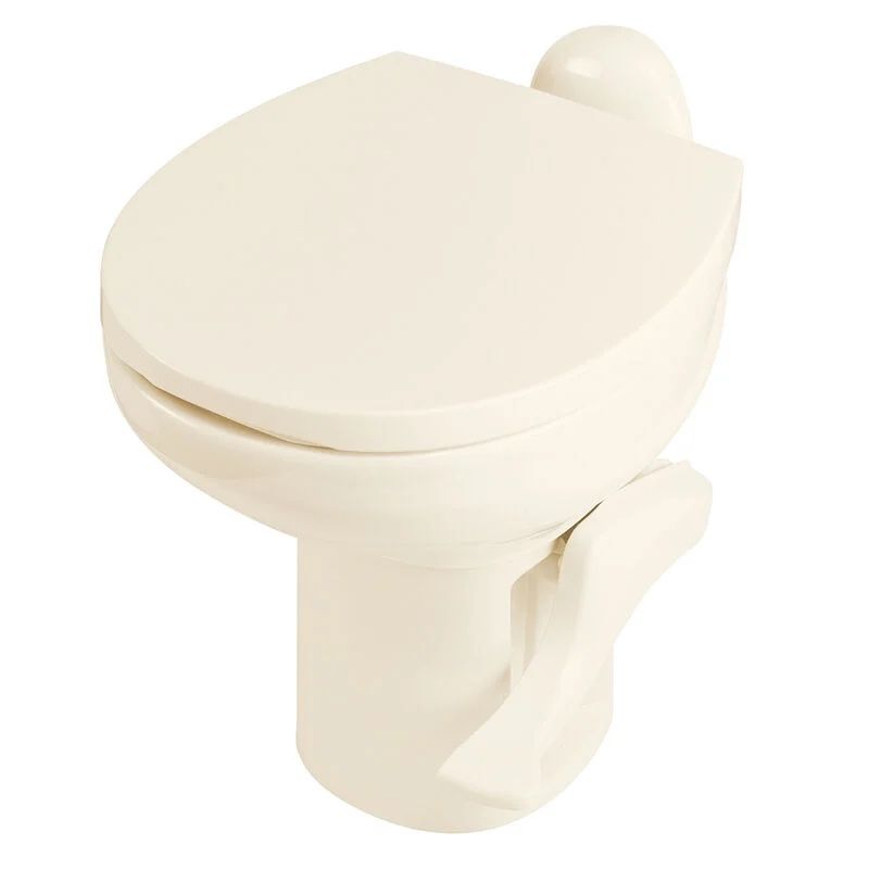 Thetford Aqua-Magic Style II Gravity RV Toilet with Ceramic Bowl Bone Brand New