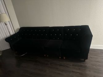 Velvet couch for sale