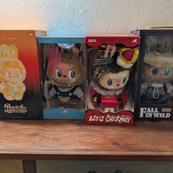 labubu monsters  not open in original package