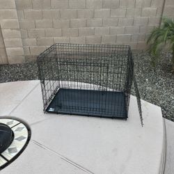 Large dog kennel