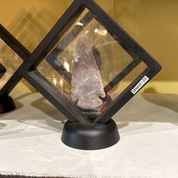 Jasper Arrowheads In Display Case Your Choice $20 Each Located At Sly Fox,pickins In Quitman
