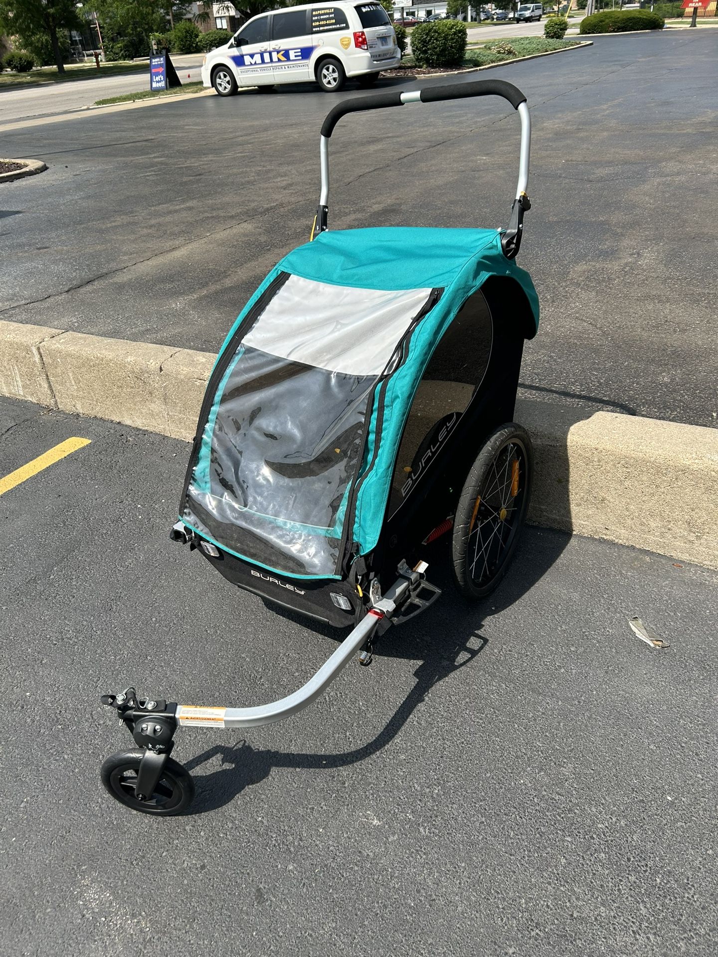 Burley Encore X Bike Trailer & Stroller - 2 Seater