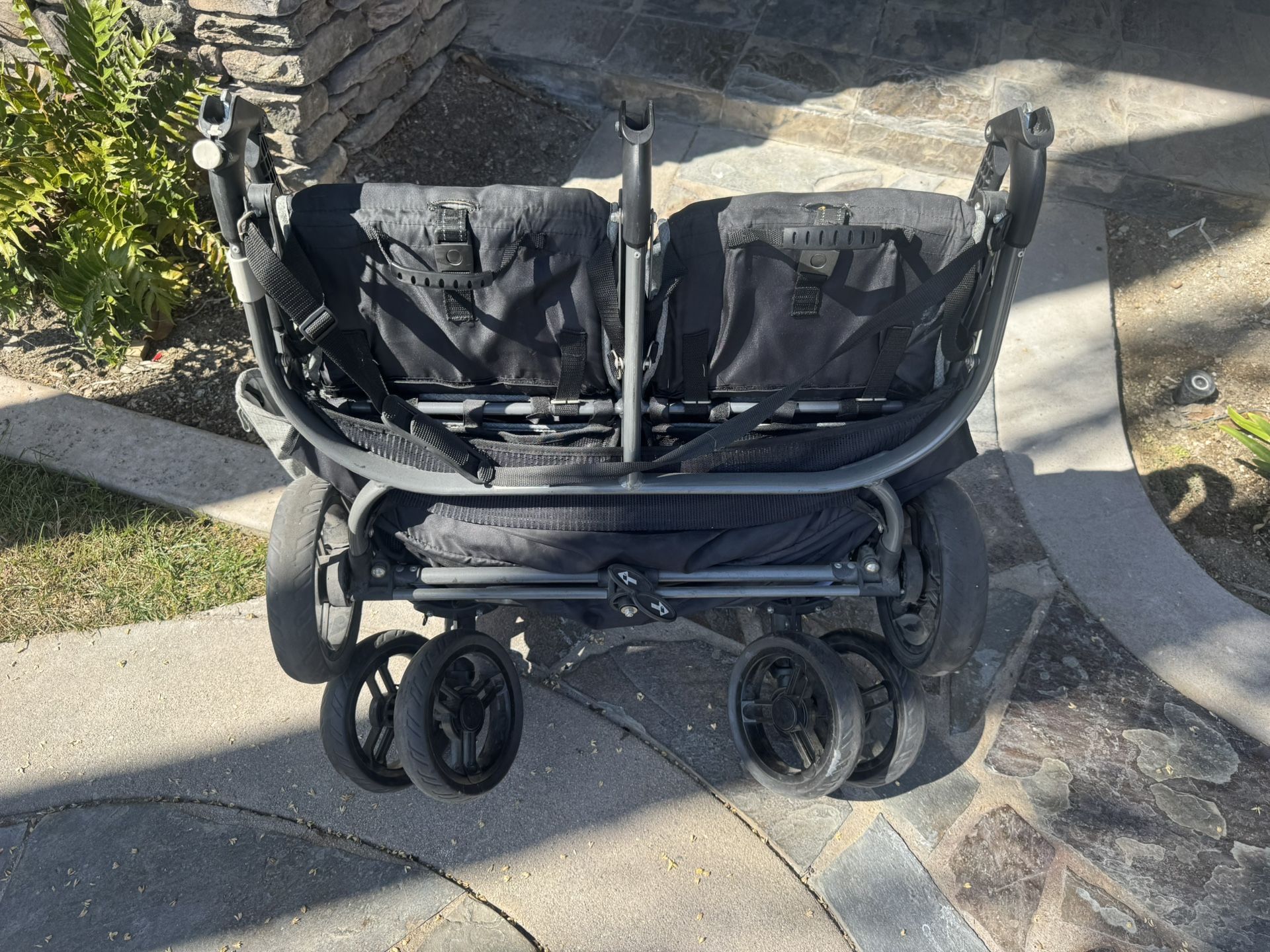 Valco Baby snap Duo Light Weight Side by Side Double Stroller - Easy and Compact