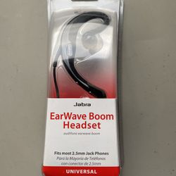 JABRA EarWave Boom Headset (New)