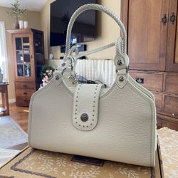 Brighton White Purse