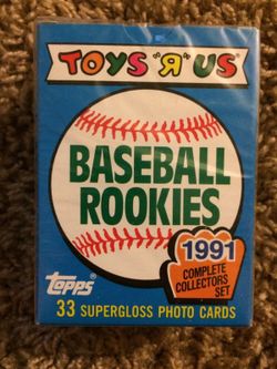 1991 Topps Toys R Us Baseball Rookies