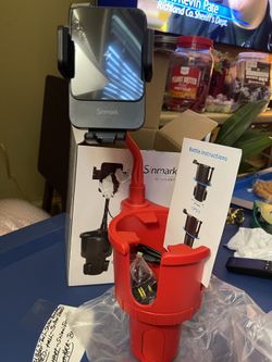 Drink Car Cup N Attached Cell Phone Holder