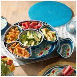  Lazy Susan 8 piece set Princess House 