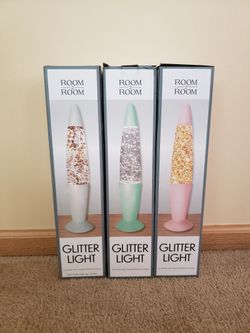 3 Lava Lamps 