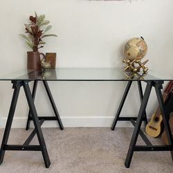 Vintage Glass desk