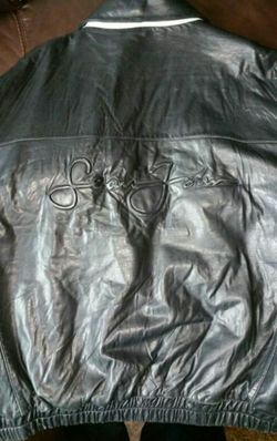 Sean John leather jacket