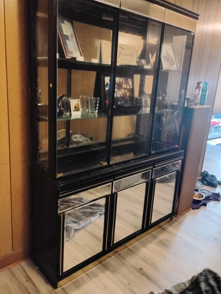 Glass China Hutch