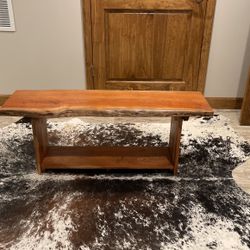 Solid Wood bench