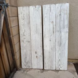 5ft Tall Staging Background/ Backdrop; Made With 2x12” Lumber; Each One Has Hinges On The Back For Easy Storage; Farmhouse; Vintage; Whitewash Paint
