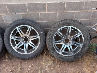 22” Kraze epic rims with 35” tires