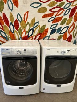 Maytag washer and dryer laundry