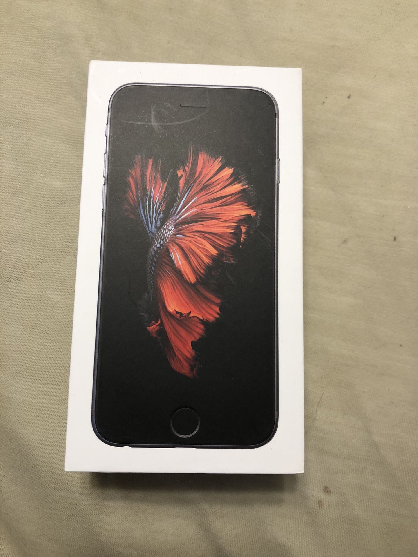 iPhone 6s space gray 128 GB (EMPTY BOX AND ACCESSORIES ONLY)