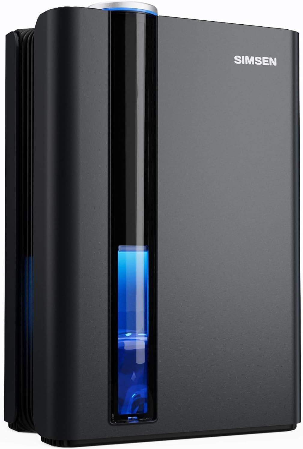 SIMSEN 95oz Dehumidifiers for Home, 800 sq.ft Quiet Small  with Drain Hose-Black