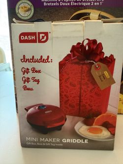 Mini Maker Griddle.