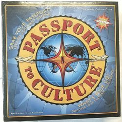 PASSPORT TO CULTURE THE WORLD CULTURE BOARD GAME NEW