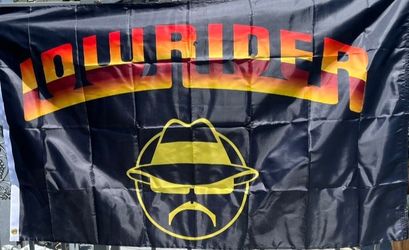 Lowrider Flag 5ftx3ft $20 Firm On Price 