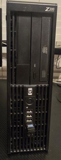 DeskTop  HP 🖥  Z200 WorkStation - 2.93GHz. CPU /8.0GB. RAM  /1.0 TB. HDD - Windows 11, Only-PC🔌Work Excellent  ✔️ usb-Wi-Fi 