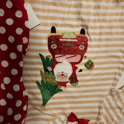 Girls Holiday Christmas Outfit. Size 10
