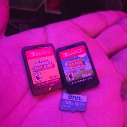 Mario games and card switch $100