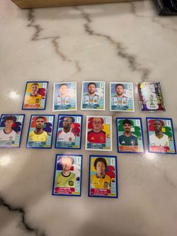 Duplicates panini World Cup stickers
