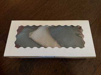 New Set Of 3 Muslin Bibs Baby Shower Gift Set