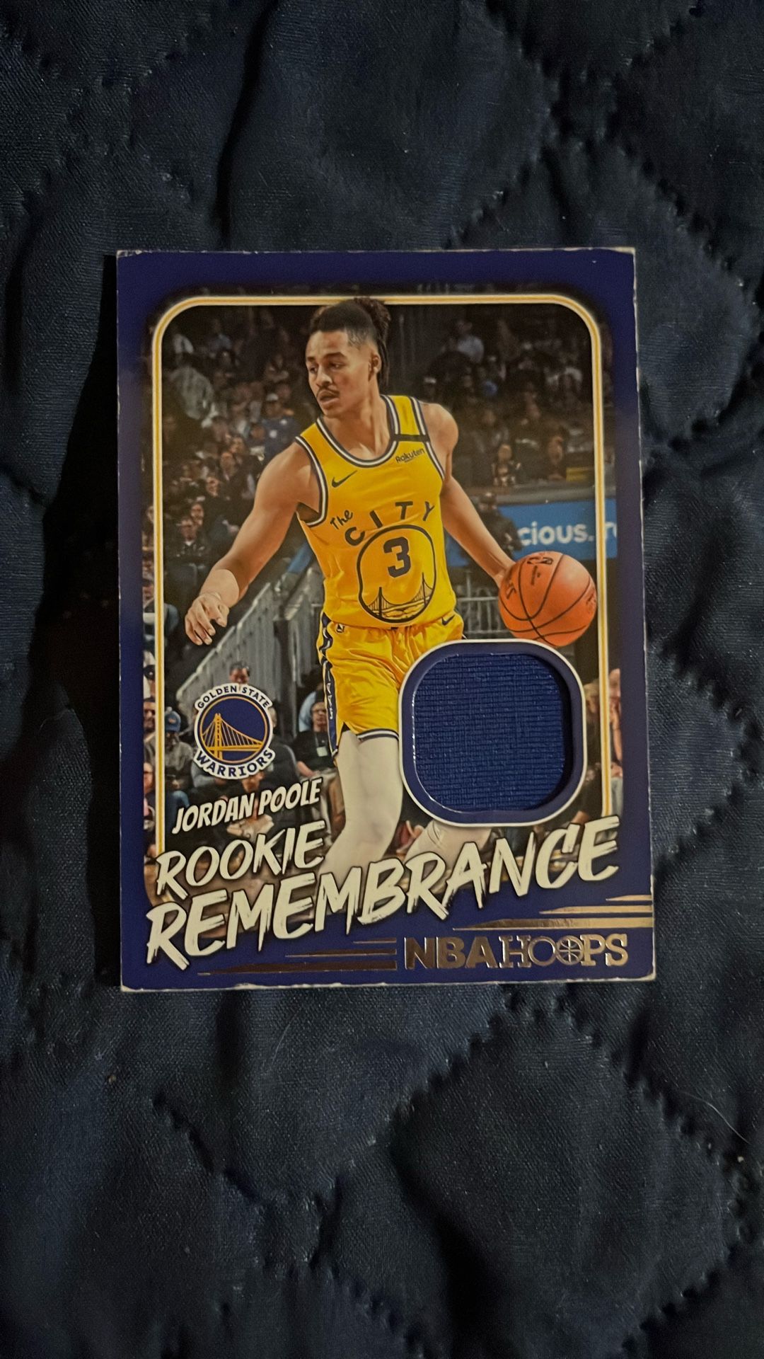 Jordan Pool Patch Card Rookie