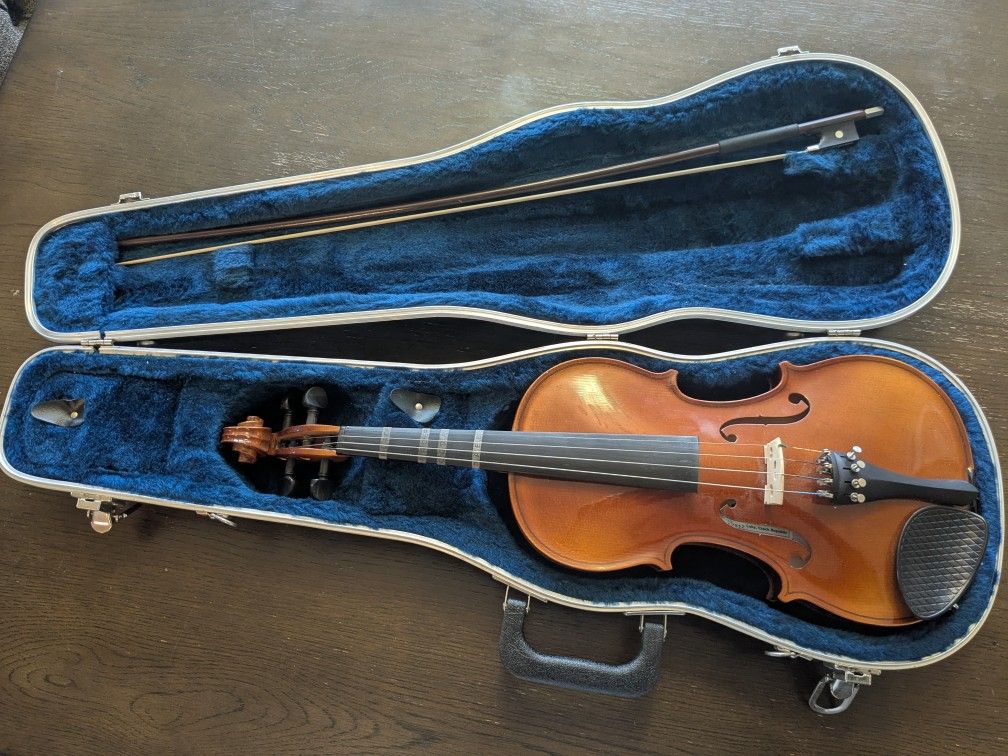 Lidl Brown Violin (Beginner) With Case