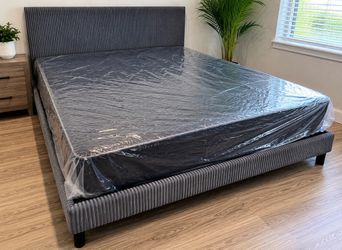 New 🔥 12” Queen Hybrid Firm Mattress – Premium Support & Cooling Comfort 🔥 Shop with $0 down Finance ⭐️