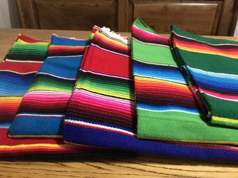 Sarapes diferentes colores