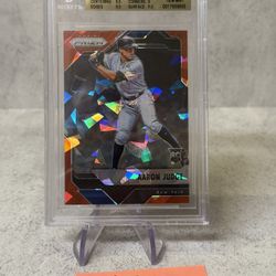 2017 Aaron Judge Panini Red Crystals #1 Of 75 BGS 9.5 $400.00