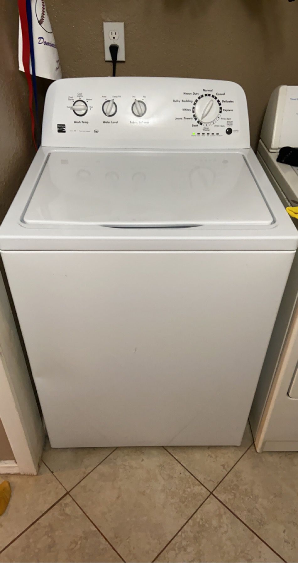 Kenmore series 200 washer