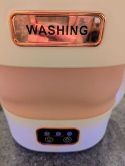 Portable mini washing machine 160 loads detergent