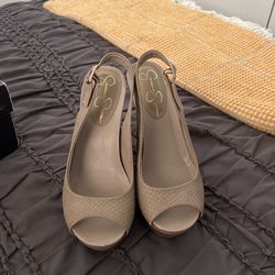 Jessica Simpson wedges