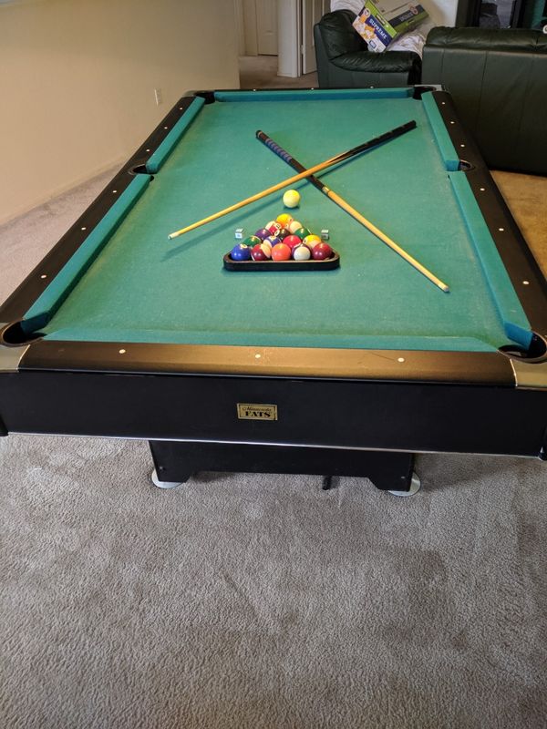 pool table minnesota fats offerup sold