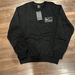 ✨ NWT Nike x Stüssy Embroidered Box Logo Crewneck ✨,