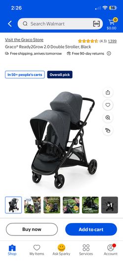 Graco double stroller
