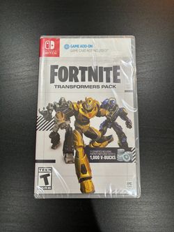 Fortnite Transformers Pack for Nintendo Switch - New & Sealed (2023)