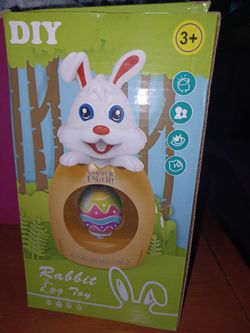 Calpalmy Rabbit Egg Toy DIY Easter Decorator
