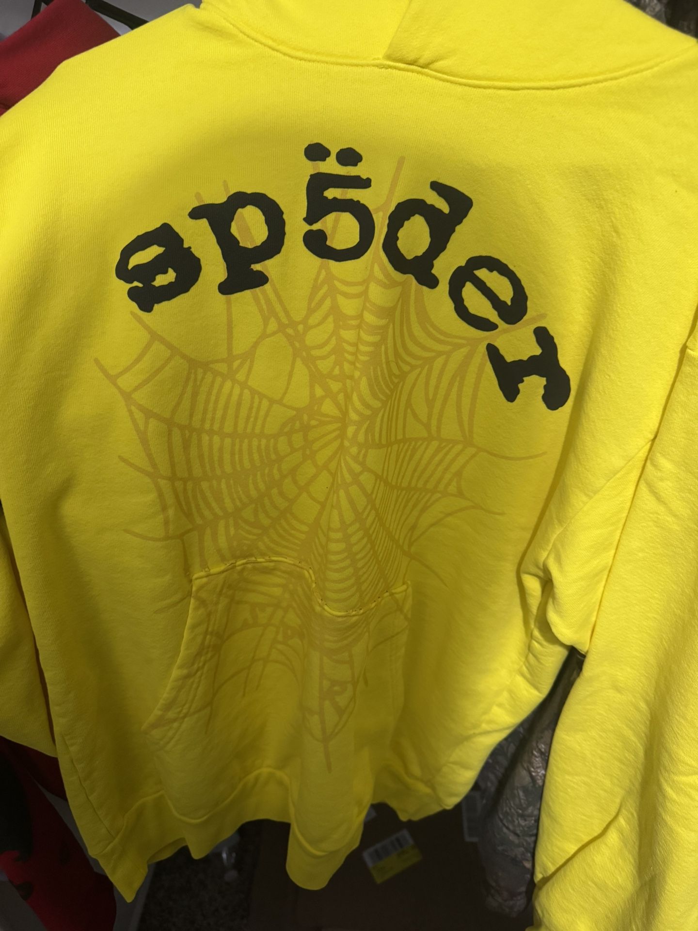 Yellow Spider Hoodie