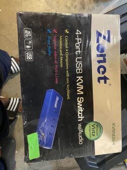 USB/KVM switch with audio