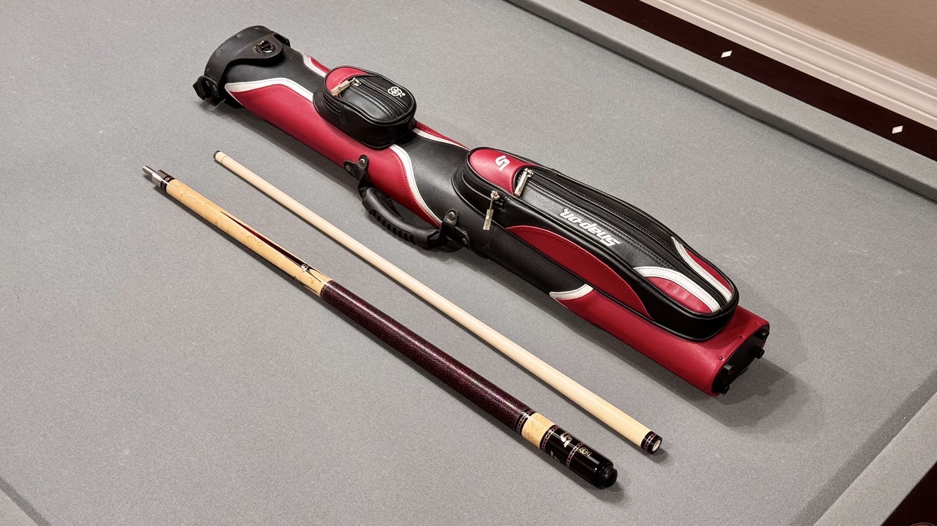 Snap-On Tools Limited Edition McDermott Pool Cue And Case