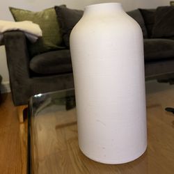 Vase White/ Beige