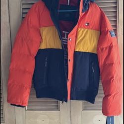 Tommy Hilfiger Men's Arctic Cloth Quilted Snorkel Bomber Jacket - NEW W/TAGS Size:small